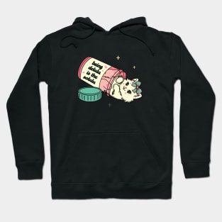 being delulu is the solulu kitty cat Hoodie